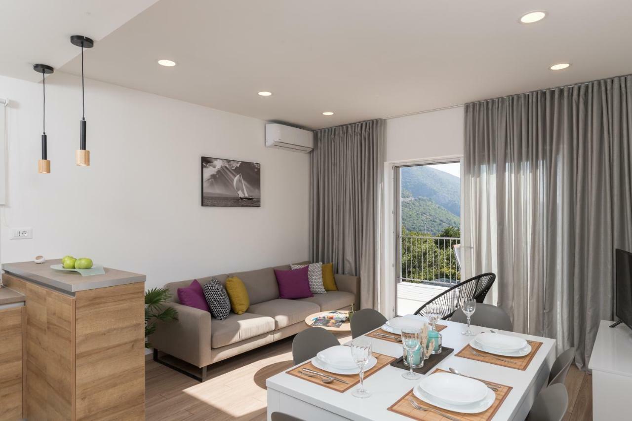 Horizon Apartman Mlini Kültér fotó