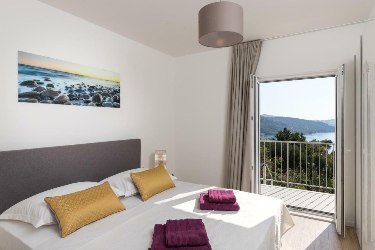 Horizon Apartman Mlini Kültér fotó