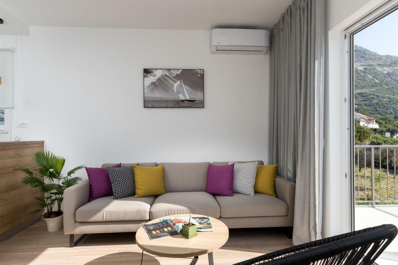 Horizon Apartman Mlini Kültér fotó